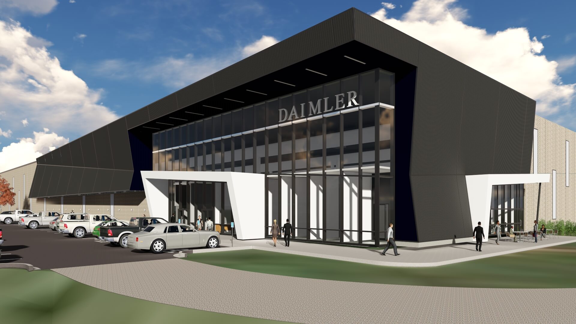 Daimler Freightliner Logistics Building
