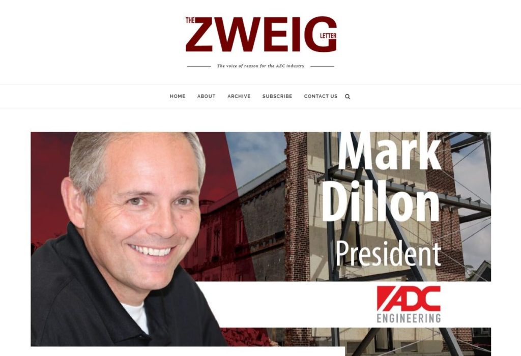 Mark Dillon’s views on business and family in an interview with Zweig Group